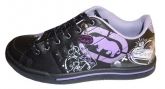tenis ecko feminino preto e lilas